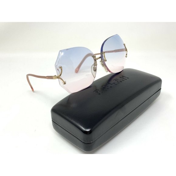 Post On Rimless Frame Accessories | Rare Vintage Luxottica Gold Eyeglasses Rimless Frame No ...